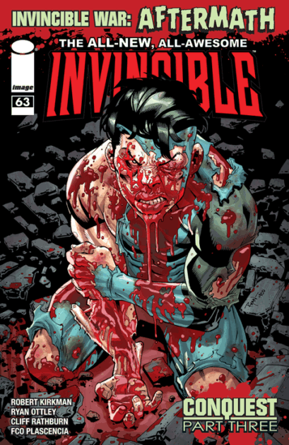 invincible figure bloody