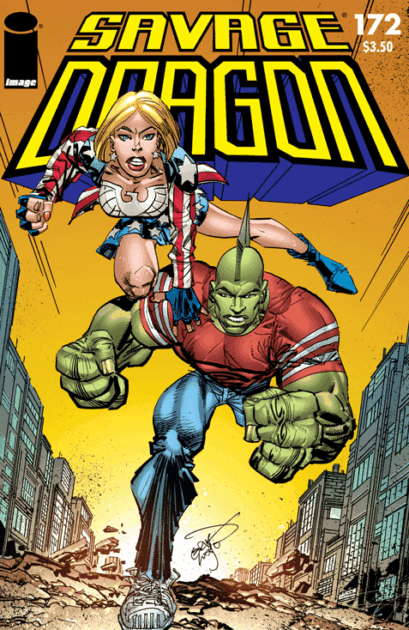 Savage Dragon #172 NM store Low Print