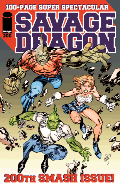 The fashion savage Dragon 1st Brutal issue! Comic