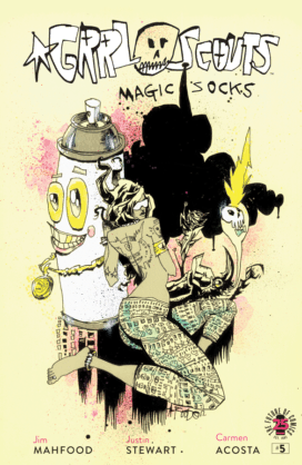 Grrl Scouts Magic Socks #2 Variant Edition Image Comics CB10407 