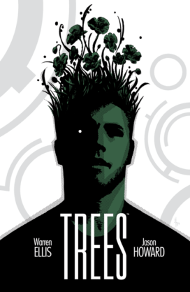 trees comic book style