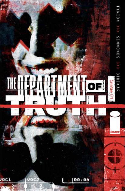 アメコミリーフ Department of Truth #1 9.6 サイン入り Department of Truth #1 Value - GoCollect