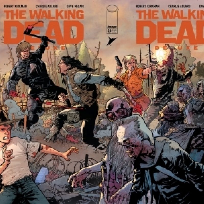 ANDREI BRESSAN VARIANT COVER E THE WALKING DEAD DELUXE #25 IMAGE COMICS//2021